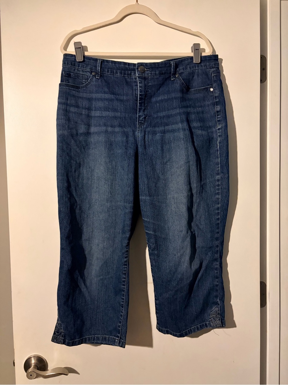 3/$17 Gloria Vanderbilt Denim Capris